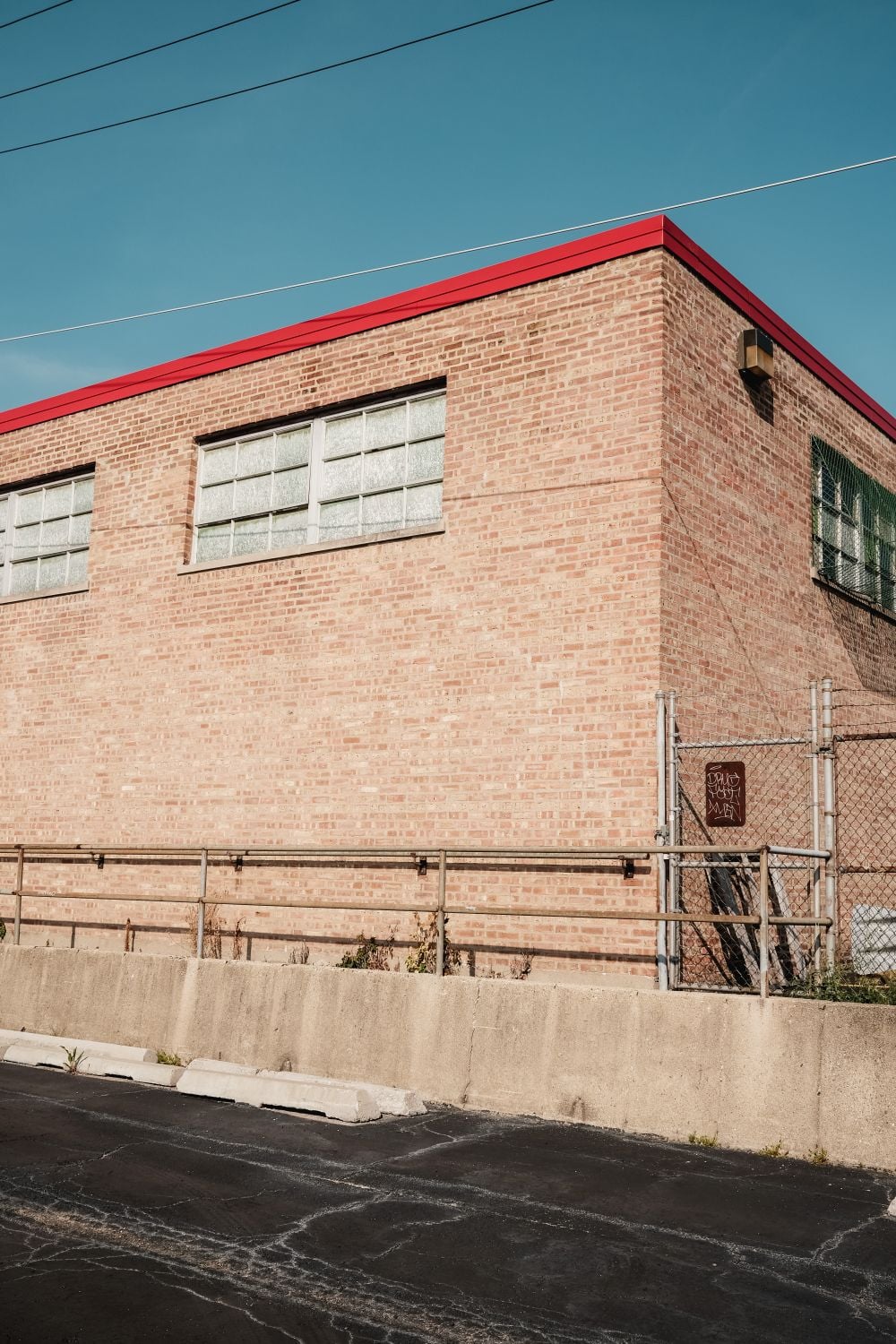Brick commercial and industrial property